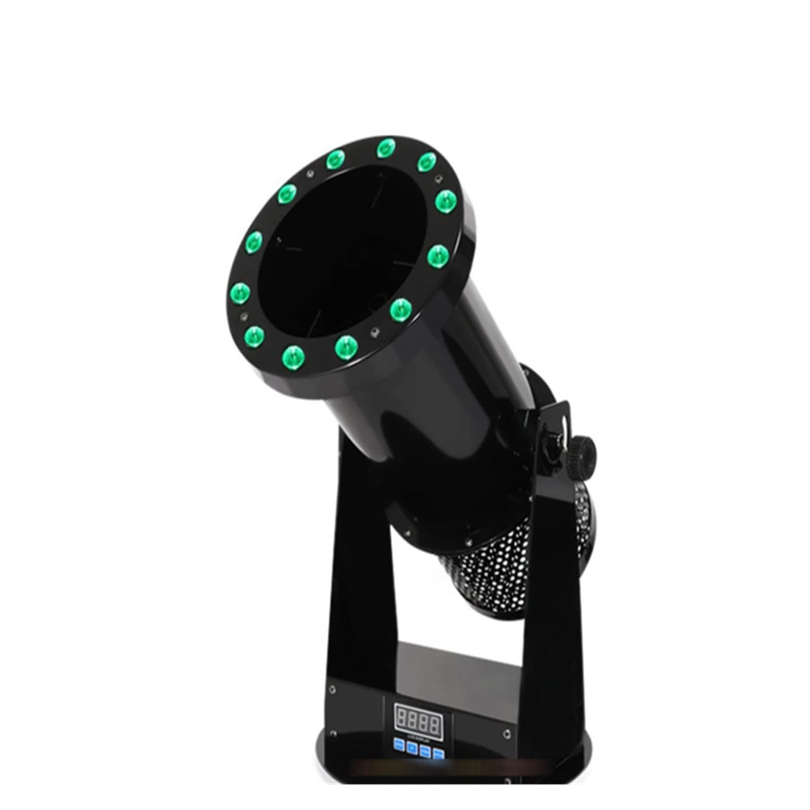 Konfetti-Maschine Confetti Launcher 1200W Confetti Cannon LED Lichter farbenful konfetti Maschine Launcher for hochzeitsbühne Party Light Show Für Hochzeitsfeier Dekoration