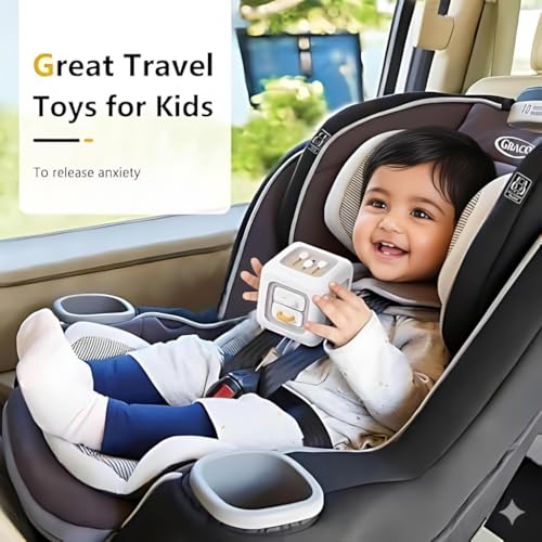 Image of TurtleBee 6-in-1 Montessori Toy | Life Skill Builder Cube | Toys for Kids 1-3 Years | Activity Cube | Fine Motor Skills & Early Learning Development | Travel Friendly Learning Toy | Birthday Gift