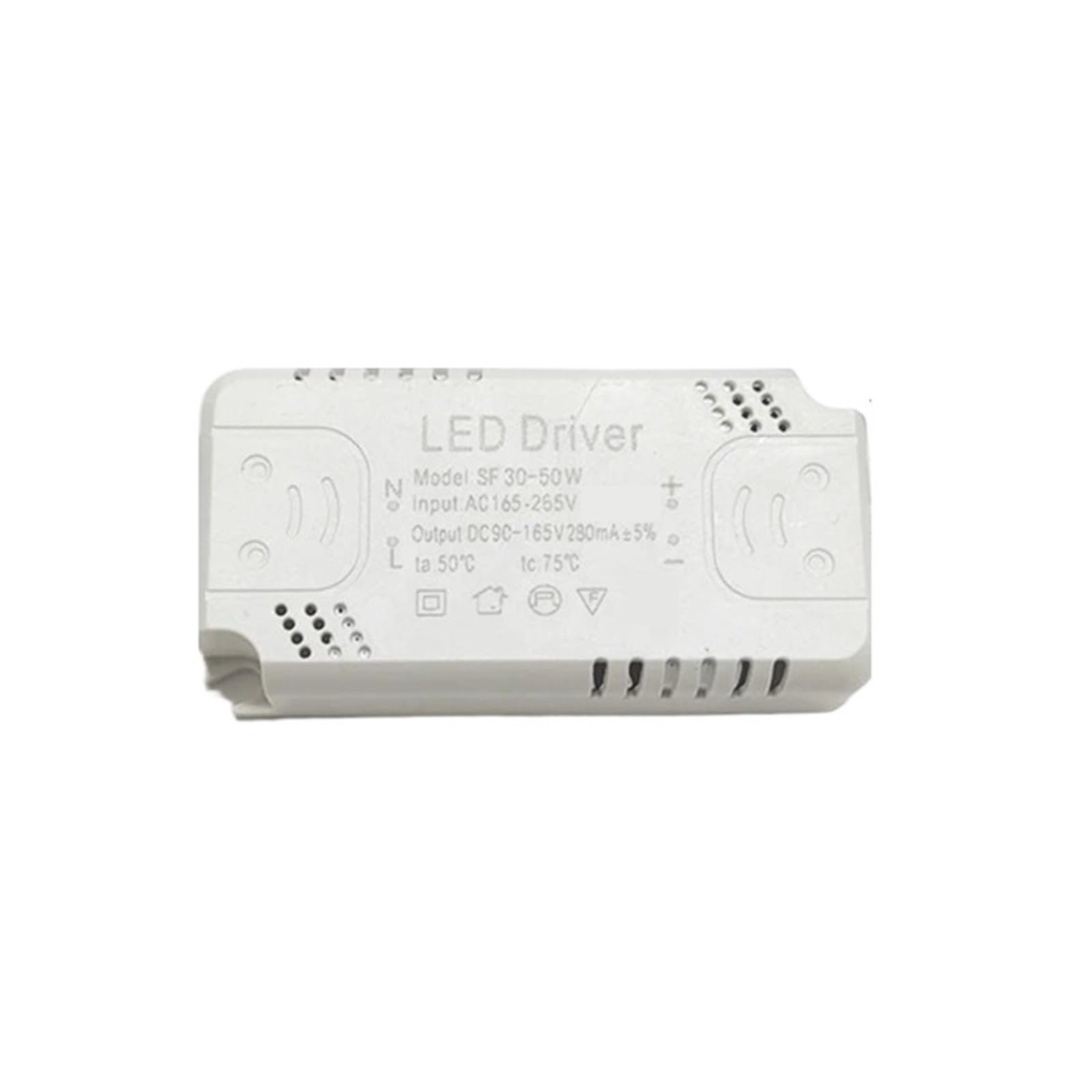 Adattatore Driver LED For Illuminazione AC165-265V Trasformatore Non Isolante For Plafoniera, Sostituzione 8-24W 30-50W 60-80W Alta Affidabilità(30-50W)