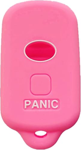 Miniatura 2 de Rpkey Funda de silicona para llavero de entrada sin llave, repuesto para Toyota 4Runner 1999-2009 Toyota 4Runner 2001-2008 Toyota Sequoia HYQ12BBX