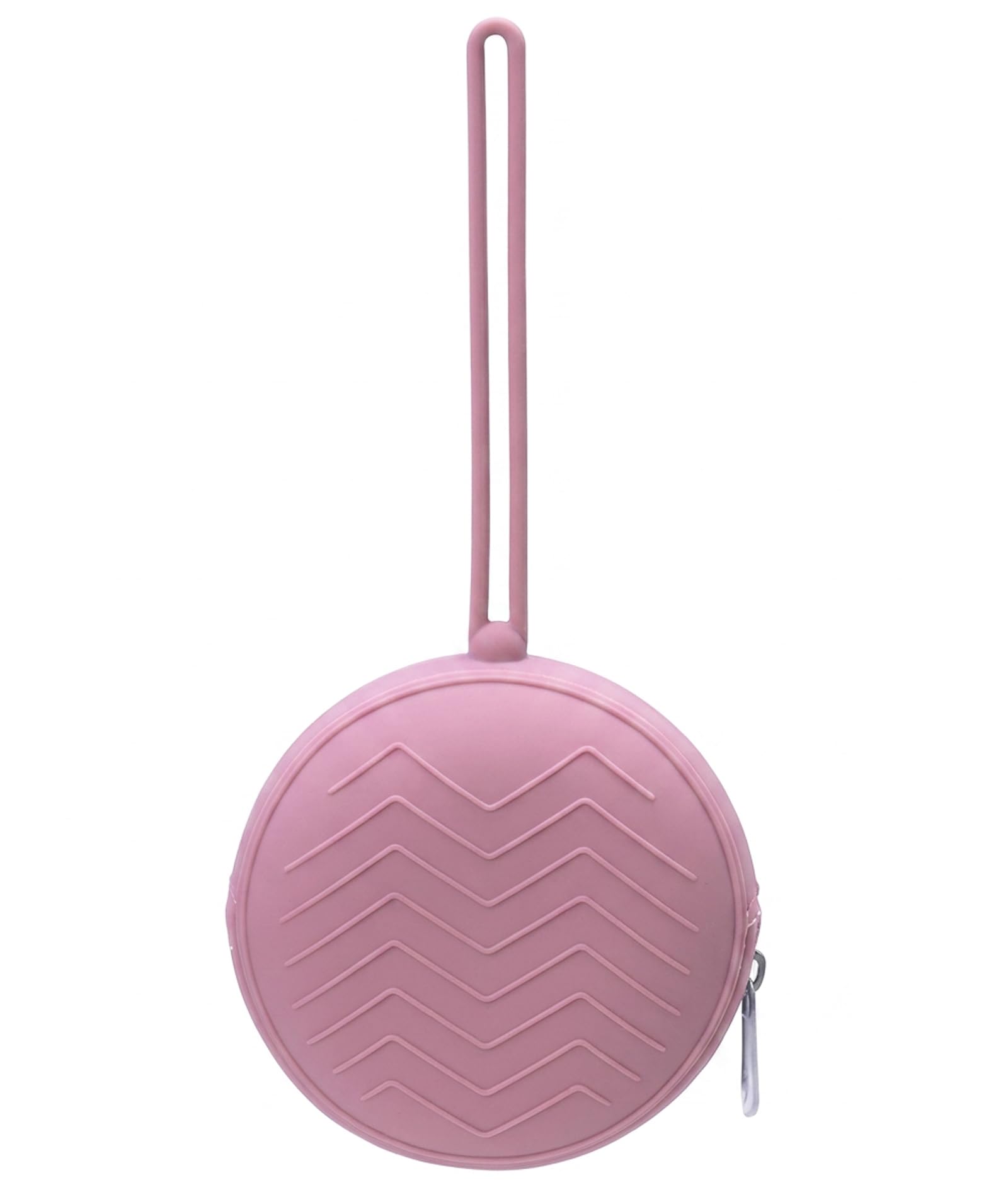 Pacifier Holder Chain for, Pacifier Chain, Pink Pacifier Holder, Portable Pacifier Case for Organization, Keep Spare Soothers Clean on the Go-image-11