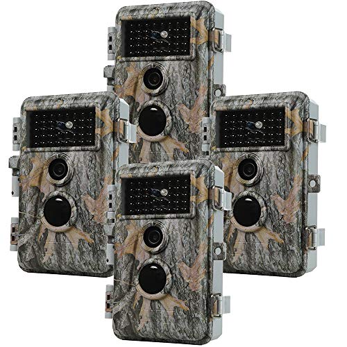 Folgtek Wildlife Game Camera 24MP Photo 1296P Video 4-Packs Trail Cam with Night Vision High Sensitivity Motion Activated for Hunting & Outdoor Gaming IP66 Waterproof and Password Protected Folgtek Wildlife Game Camera 24MP Photo 1296P Video 4-Packs Trail Cam with Night Vision High Sensitivity Motion Activated for Hunting & Outdoor Gaming IP66 Waterproof and Password Protected
