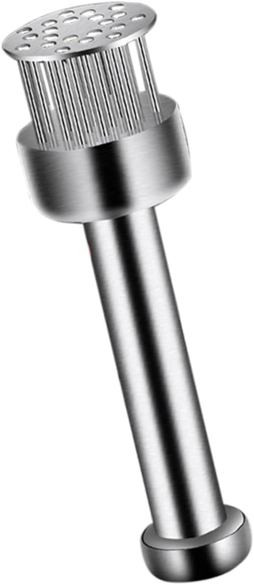 Amosfun 304 Stainless Steel Meat Tenderizer Tool for Steak and Poultry Professional Meat Loosening Machine Ergonomic Handle for Kitchen Use