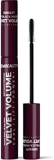 EMBEAUTY Ultra Black Volume Mascara 1 Piece - Yoğun Siyah Maskara - Mascara for More Volume and Visually Longer Lashes - Turkish Cosmetics