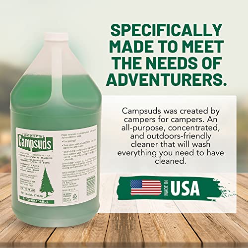 Concentrated Campsuds Outdoor Soap - Environmentally Conscious Camping Soap - Hiking & Camping Supplies - Camp Soap, Backpacking Soap, Travel Soap - Must Have Camp Wash Soap For Camping #TOP1