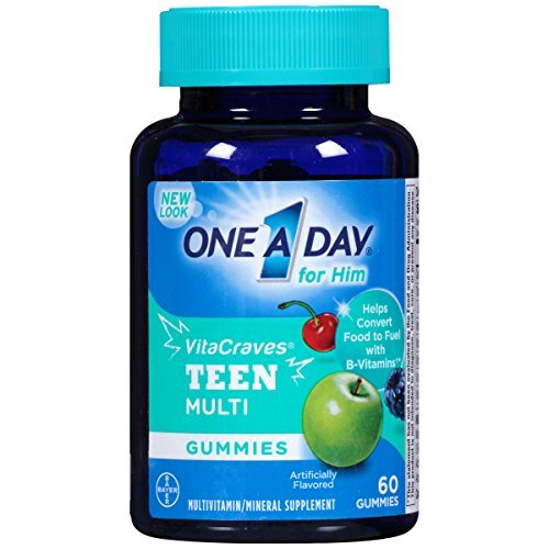 One A Day Vitacraves Teen for Him, 60 Count - Buy Packs