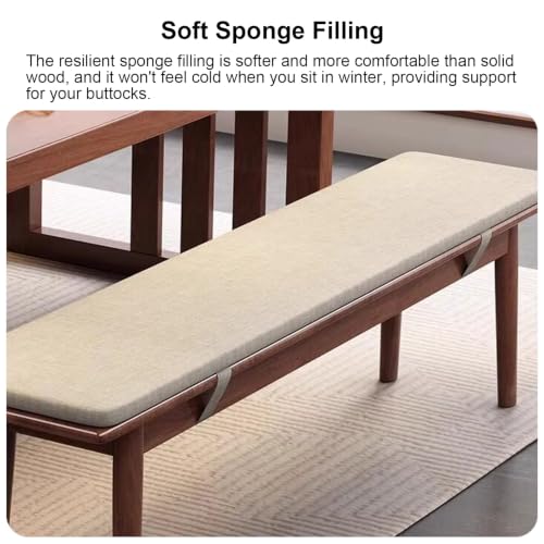 Banquette Étroite Moelleuse Supportant 500kg Moderne et Stable - 5