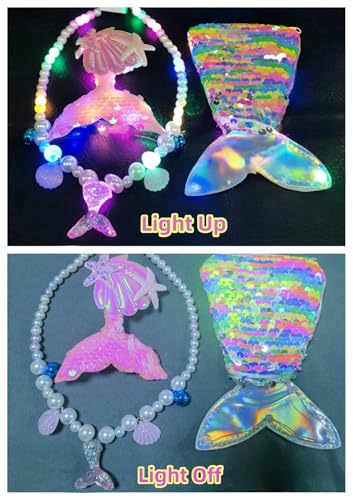 Disfraz de Sirena para Niñas con Bolsa y Accesorios miniatura 7