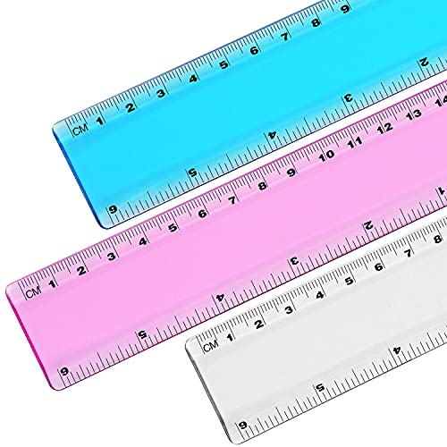 Snapklik.com : Color Plastic Ruler Straight Ruler Assorted Color Ruler ...