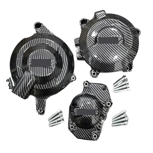 Kit de protection moteur moto Daytona 675R et Street Triple 765 couvercle carter noir
