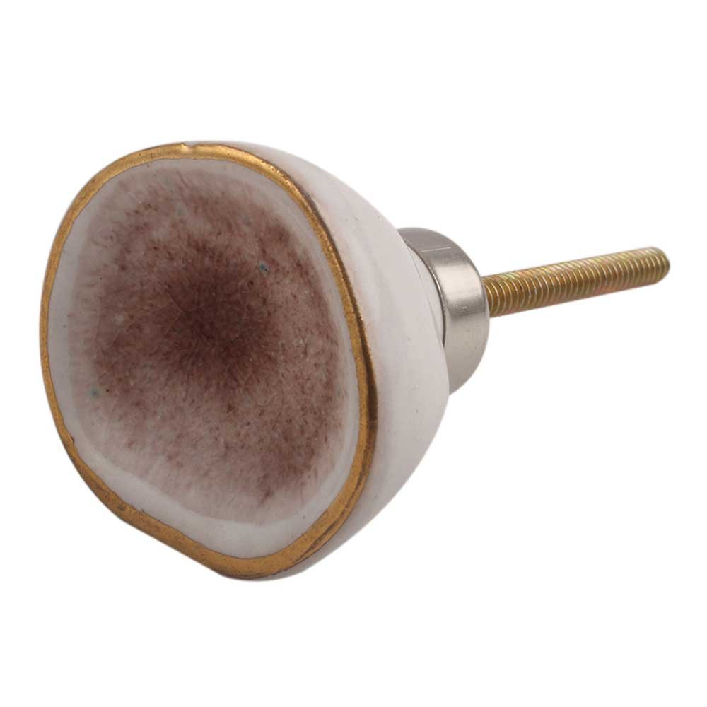 IndianShelf 2 Pieces Brown Solid Ceramic Drawer Knobs for Kitchen Cabinet Hardware Door Pulls Decorative Dresser Luxury Vintage (B08ZRT4CQC) Amazon Price History, Amazon Price Tracker