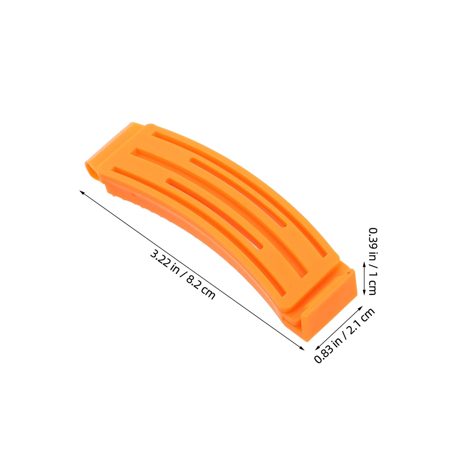 Rizadores de Base para Cabello Naranja 20 Piezas de Plástico