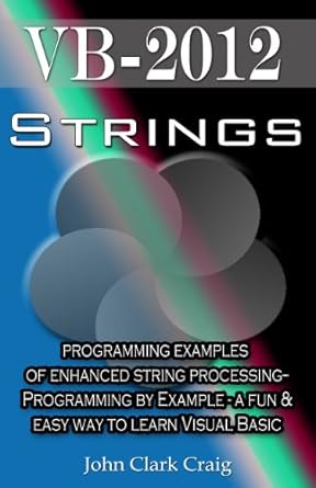 Amazon.com: VB.Net - Strings - programming examples of enhanced string ...