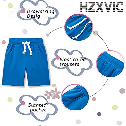 HZXVic Toddler Baby Boys Shorts, Summer Cotton Shorts for Kids Girls, 3 Pack Childrens Jogger Pants3