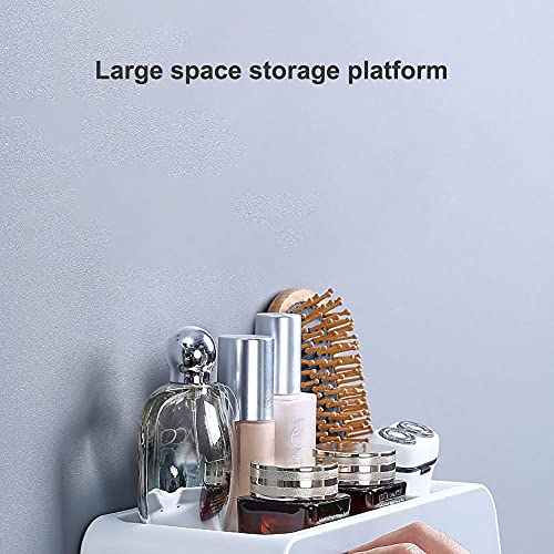 Toothbrush Holder, Wekity Multi-Functional Wall Mounted Toothbrush Holder For Bathroom, Toothbrush And Toothpaste Holder With Colorful Gargle Cups, Large Countertop And Towel Bar Racks (Black, 3 Cups) #TOP6