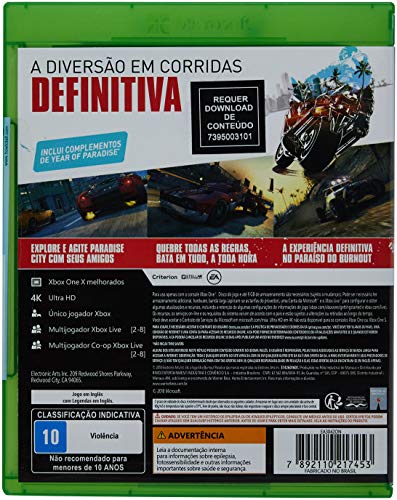 Burnout Paradise Xbox One