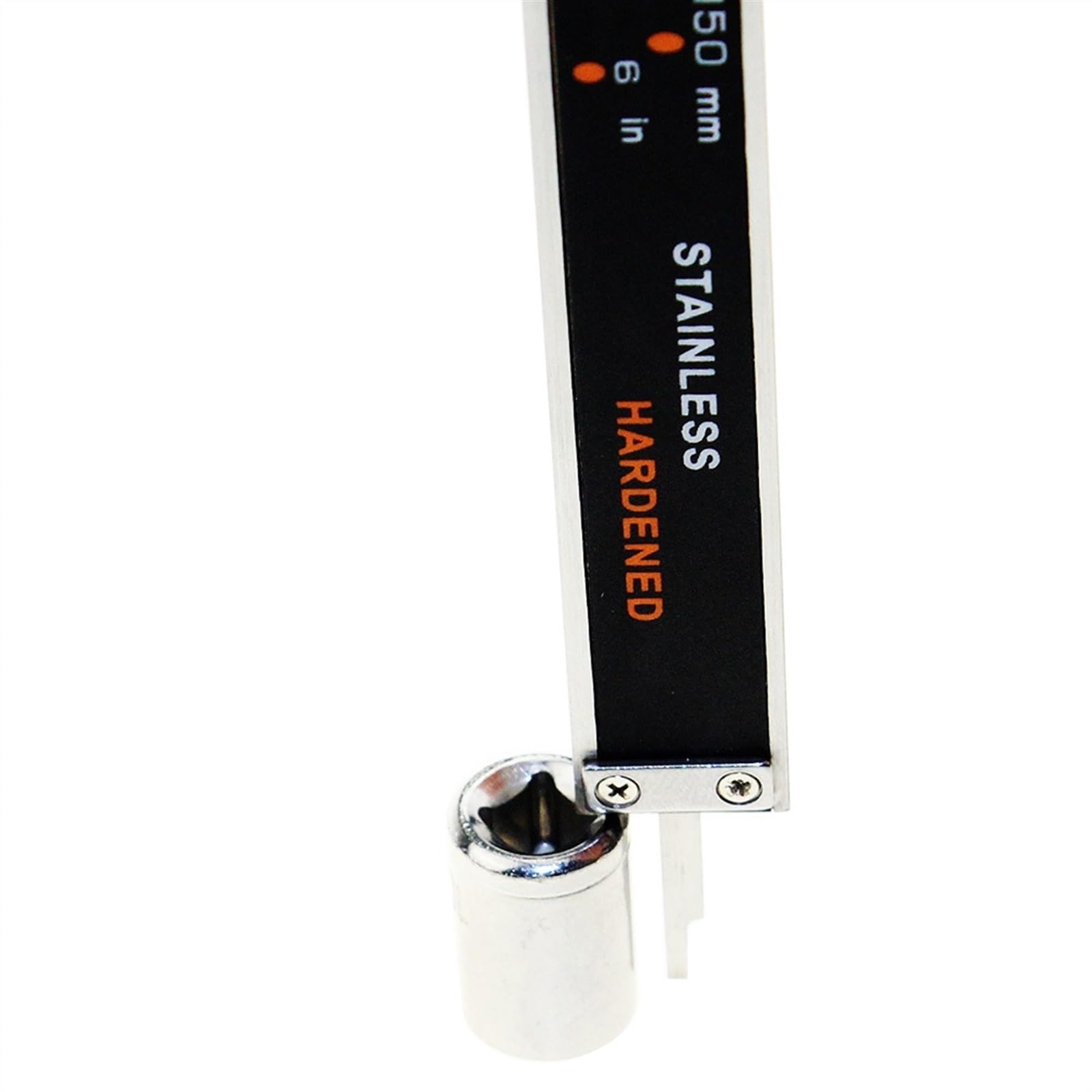 Pomiar suwmiarką Elektroniczna suwmiarka cyfrowa 6 "150mm MM/CALE/F przełącz linijka ze stali nierdzewnej mikrometr linijka miernicza
