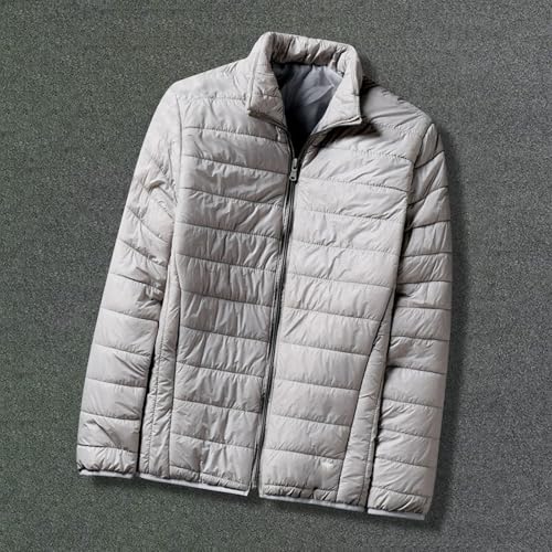 Mens Lightweight Down Jacket Packable Puffer Jacket Warm Insulated Padded Bubble Winter Coats Casual Puffy Outwear2