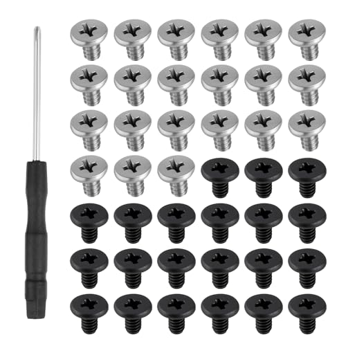 50 pièces de vis pour PC M.2, kit de vis de montage M2 X 3 mm pour SSD NVMe M.2, kit de vis pour SSD M.2 pour ordinateurs portables, vis de montage NVMe pour...