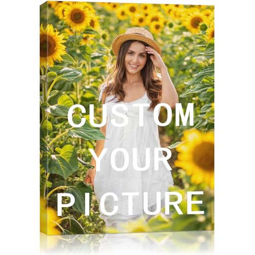 Canvas Prints with Your Photos, Custom Photo Gift for Family, Friends