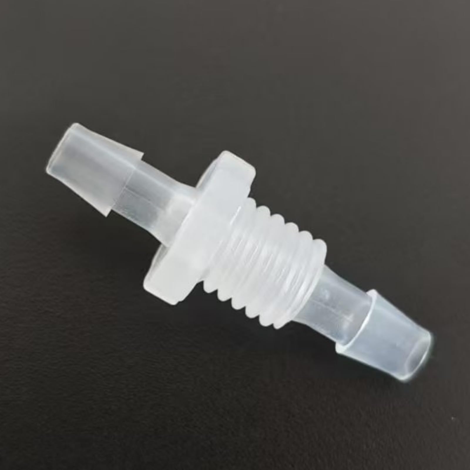 Złącze wtykowe 5/81.3 cm, gwint męski M8 do akwarium, laboratorium, ogrodu - 25 szt