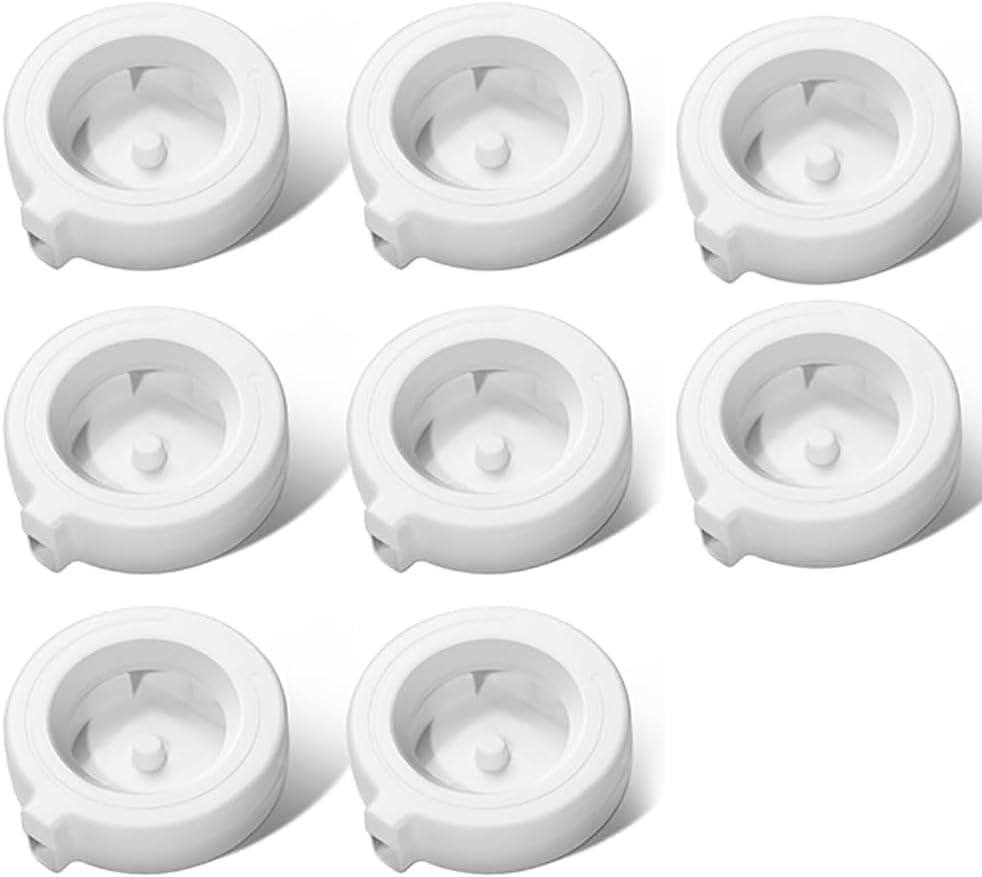 8-Pack Pet Water Dispenser Filters – Triple Filtration System with Activated Carbon, Ion Exchange Resin & Non-Woven Fabric