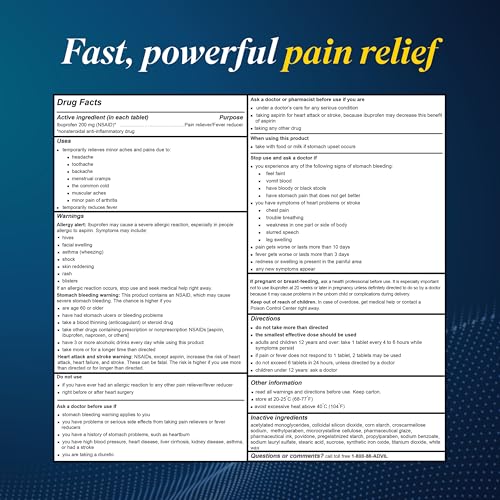 Advil 15040 Pain Reliever And Fever Reducer thumb #5