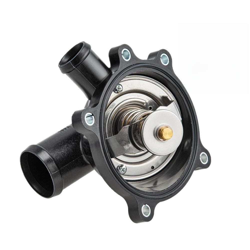 Engine Coolant Thermostat 079121115BA 079121115BF 079121115BK Compatible With Audi A6 C6 2006-11 A8L D3 2006-10 Q7 4.2