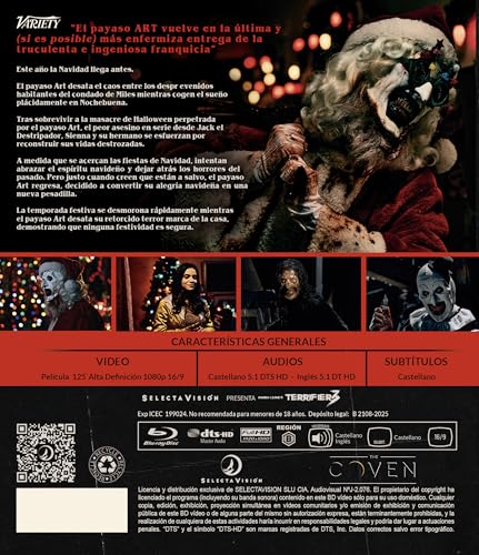 Terrifier 3 en Blu-ray