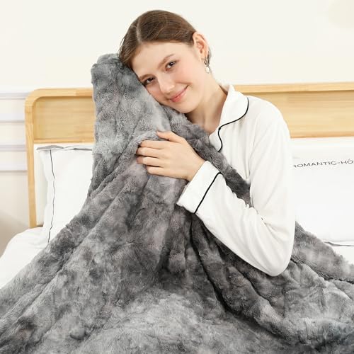 ESTINGO Plaid Chauffant 180x130cm, 6 Niveaux de Chaleur, Minuterie 10h, Arrêt Automatique, Lavable en Machine – Indispensable pour l'Hiver, Idéal pour...