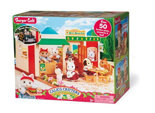 calico critters hamburger shop