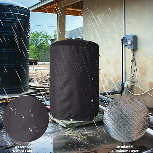 Couvercle isolé pour pompe de puits et réservoir d'eau extérieur de jardin - 3