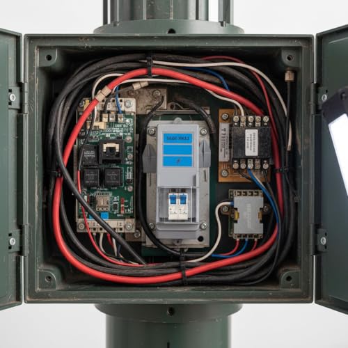 Caja de distribución con interruptor EKM2035 y disyuntor 2P 5