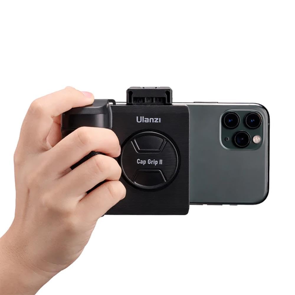 ULANZI CG01 CapGrip II Poignée d'appareil Photo pour Smartphone avec télécommande Bluetooth magnétique