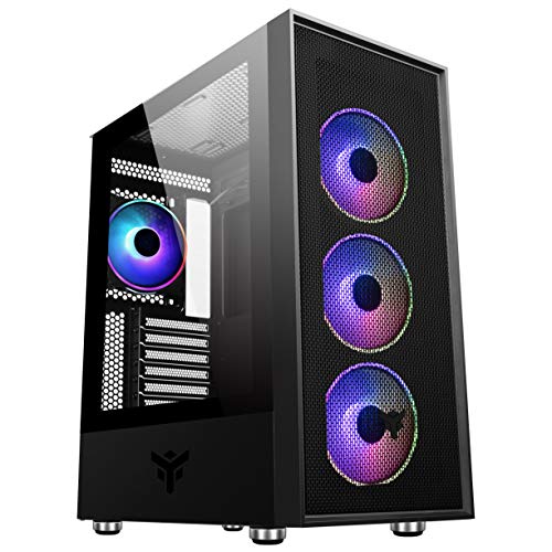 Cajas Pc Gaming Cristal Marca Itek