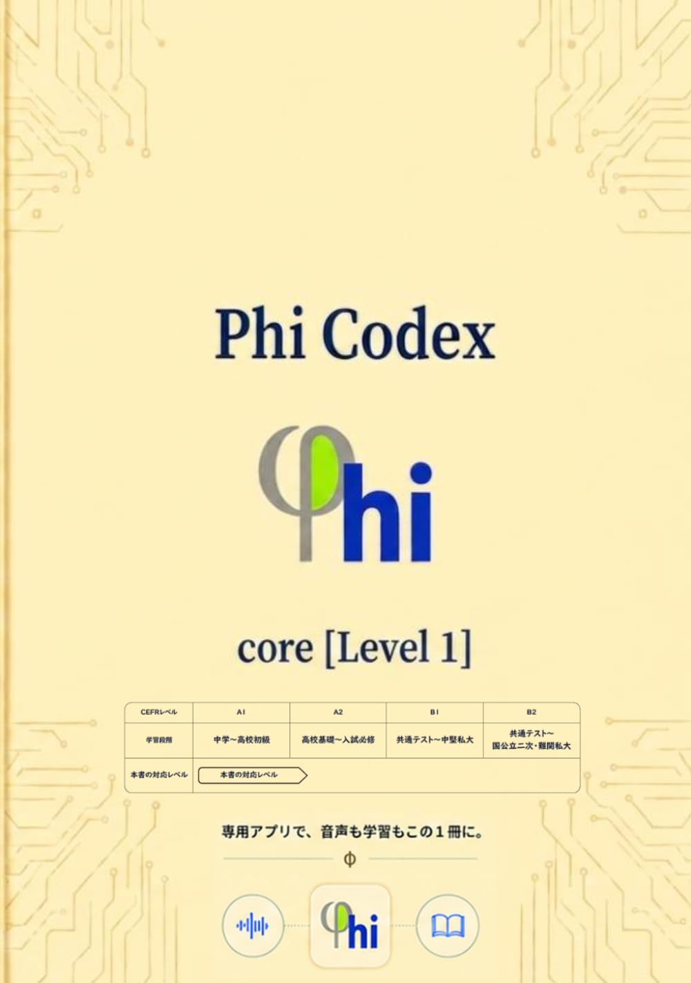 Phi Codex: core[Level 1] phi英語教室　単語帳