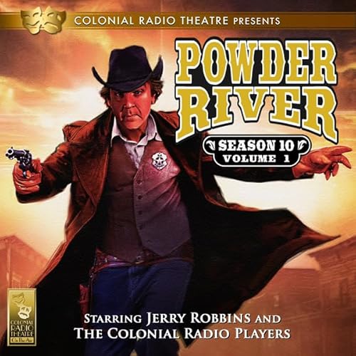 Powder River Audiolivro Por Jerry Robbins capa