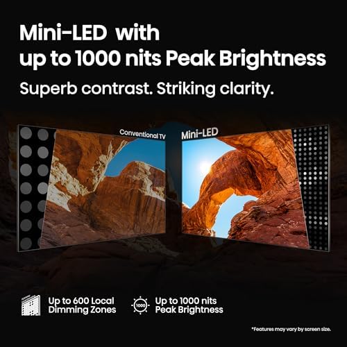 Hisense 55" Class U6 Series Mini-LED 4K UHD Smart Fire TV (55U65QF, 2025 Model) - QLED, Native 144Hz, HDR10+, Dolby Vision IQ, Dolby Atmos, Game Mode Pro, ALLM, Alexa Built in, Black - 4