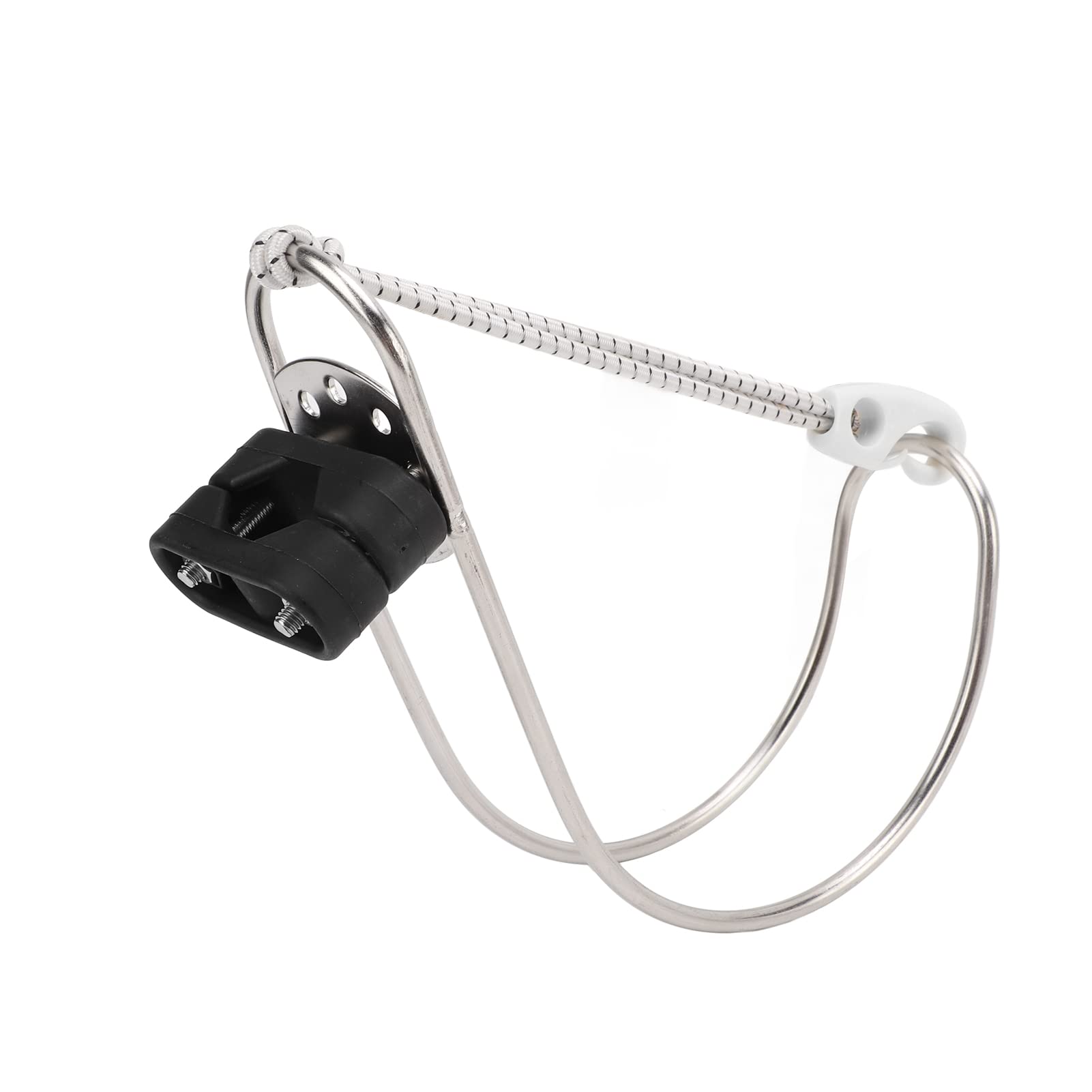 Staffa Salente Per Barca, Supporto A Ferro Di Cavallo Per Salente Supporto Per Anello Di Vita Metallico Per Lucidatura Facciale Per Qualsiasi Regolazione Dell'angolo Per Hardware Marino Della Ba