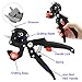 Garden Grafting Tool Kits, ZALALOVA 2 in 1 Pruning Tools Including Grafting Knife Replacement Blades Grafting Tapes Rubber Bands and Labels for Plant Branch Vine Fruit Tree Cutting