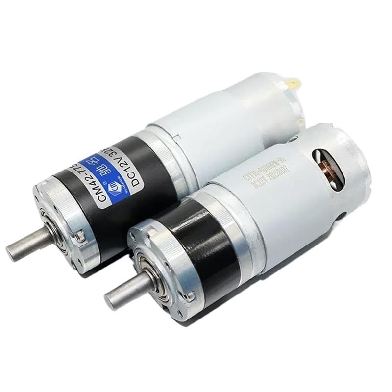 12v24v -775DC Reducer Motor Planetary Gear High-Power High Torque Micro Speed Regulating Low-Speed Motor(85 RPM_24V)