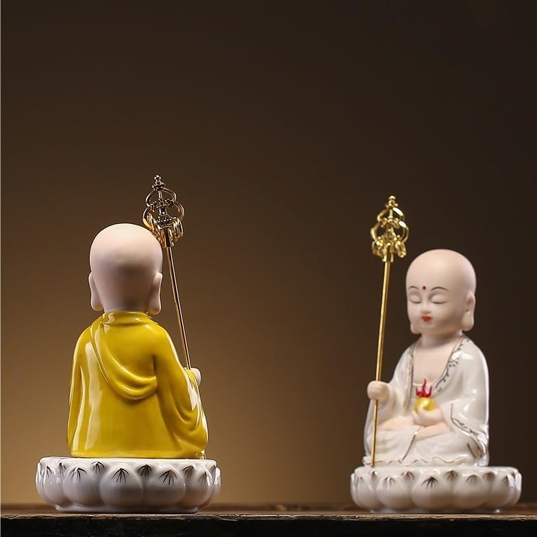 Dekoracja na biurko dekoracja pulpitu ceramika dom pulpit ozdoby zen posąg buddy rzemiosło dekoracja wnętrz rzeźby wystrój domu