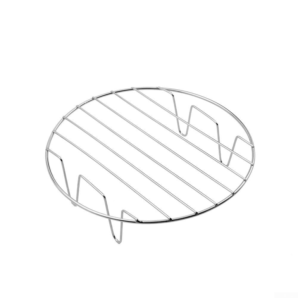 Rejilla para acero Inoxidable Air Fryer 19x4.8cm para vapor Rejilla