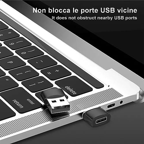Longivia® 3 Pezzi Adattatore da USB C femmina a