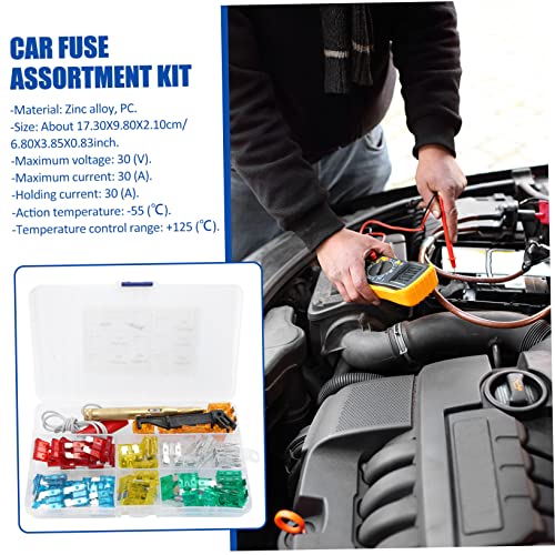 Kit de extracción de fusibles para automóvil con probador y extractor, incluye herramientas para autos, RV, camiones y embarcaciones miniatura 2