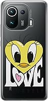 Vista 1 de ERT GROUP Mobile Phone case for Xiaomi MI 11i REDMI K40K40 PROPoco F3 F3 PRO Original and Officially Licensed Looney Tunes Pattern Tweety 015