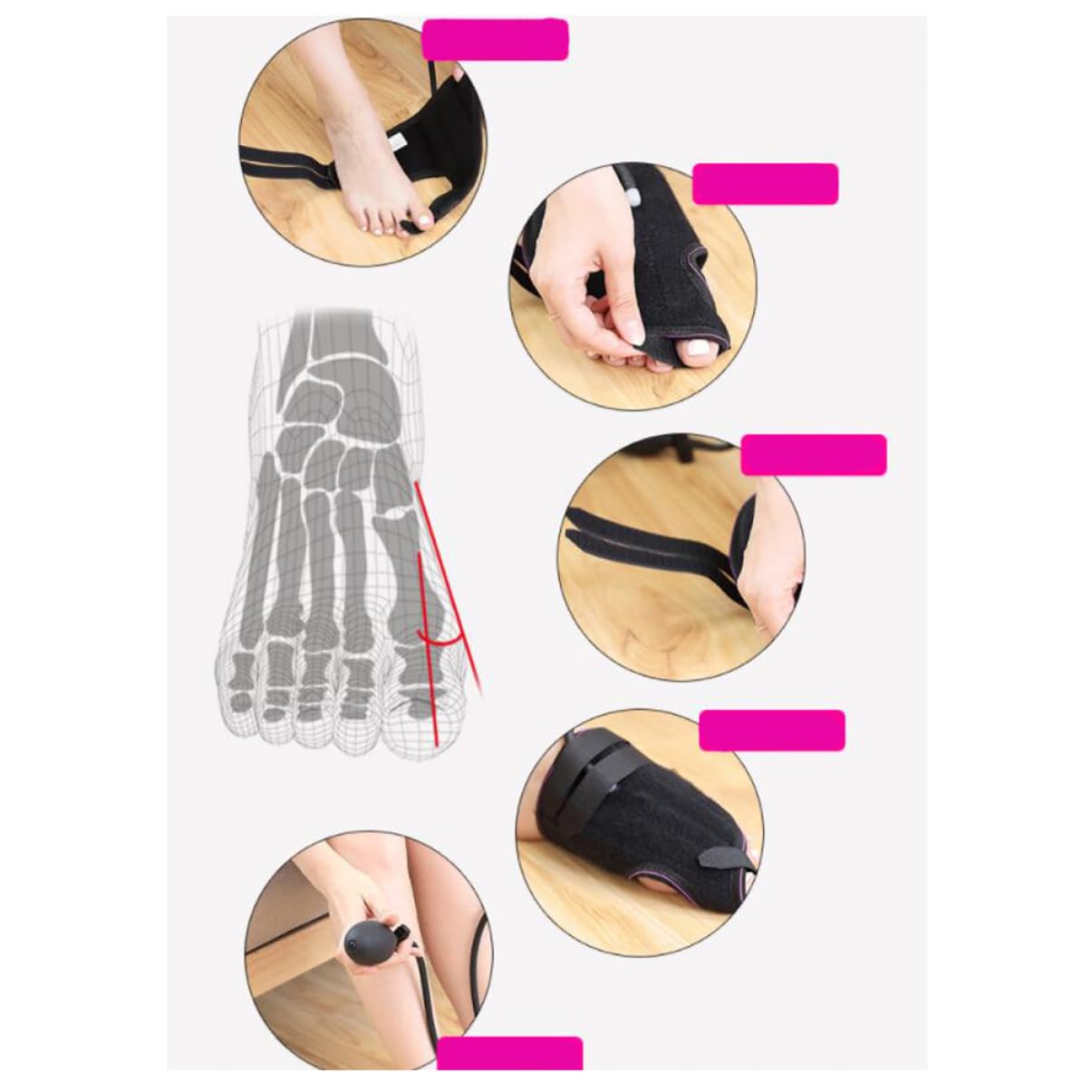 FRCOLOR 1 Pair Brace Compression Brace Brace Thumb Brace Support Thumb Splints Thumb Brace Retainer Holder Black