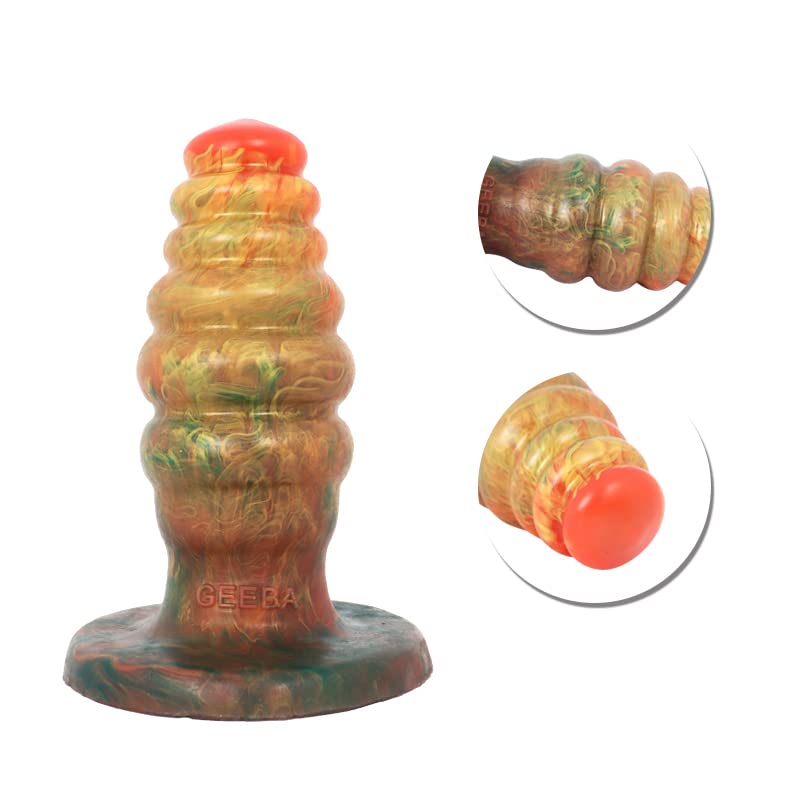 Butt plug en silicone liquide premium BeHorny au design ergonomique alien