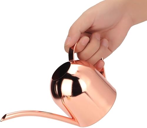 Miniatura 3 de Fydun 500Ml Less Steel Watering Bottle for Outdoor and Indoor House Plants Rose Gold Wide Range of Uses (Rose Gold)