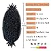 3 Packs Marley Twist Braiding Hair, 12 Inch Pre-Separated Springy Afro Twist Hair Kinky Twist Crochet Hair Braids for Distressed Soft Locs Spring Twist Hair for Women (12 Inch (Pack of 3), 1B)